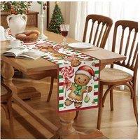 2Pcs 180X33Cm Christmas Table Runner