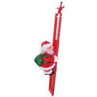 Electric Climbing Santa Claus Decor