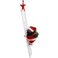 Electric Climbing Santa Claus Decor