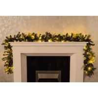 Gold Decorative Led Garland - Bs Plug