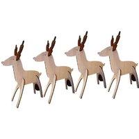 Make Your Own Wooden Reindeer - 24Cm