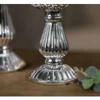 3 Piece Polished Pillar Candle Holder
