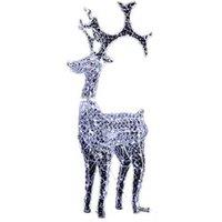 Large Standing Reindeer Rope Light