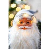 Inlit Father Christmas Grey Jumbo