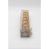 5 Tealight Wooden Candle Table Centre