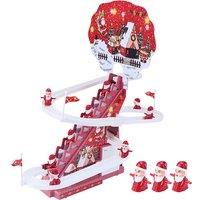 Christmas Musical Santa Stairs Sliding Toy - Festive Gift For Kids & Families