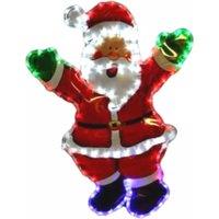Outdoor Led Christmas Santa Rope Light Decoration