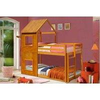 Elegant House Bunk Bed With Sturdy Base