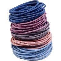 100 Colourful Elastic Hair Bands For All Hair Types - Damage-Free Hold