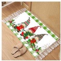 Christmas Dwarf Woven Floor Mat