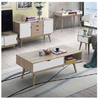 Modern Abbey Oak 5-Drawer Bedroom Chest - Compact Storage Unit