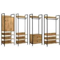 Modular 4-Piece Bedroom Wardrobe Set