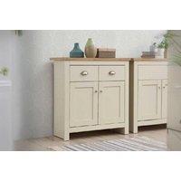 Compact Sideboard With Doors & Drawers