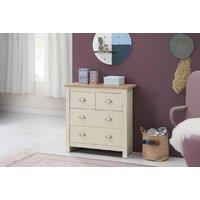 Cream Oak Bedroom Set - Chest & Bedside