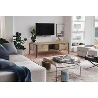 Rustic Coffee Table With 4 Drawers