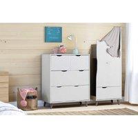 Scandinavian 4-Drawer Chest Unit