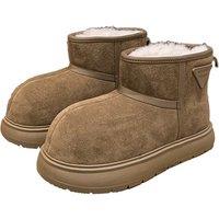 Black Designer Fur Boots for Women - Cosy Winter Essential