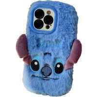 3D Stitch-Inspired Furry Iphone Case - 20 Options