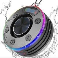 Waterproof Bluetooth Shower Speaker - Blue or Black