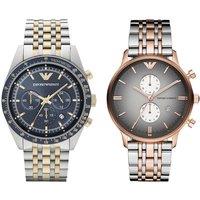 Emporio Armani Men'S Stainless Steel Watch - Two Stunning Options