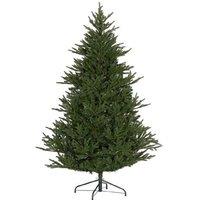 6ft Artificial Christmas Tree with 2380 Lush Tips and Easy Hinged Base
