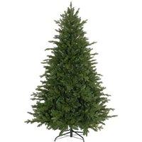 Lush 6ft Artificial Green Christmas Tree - Realistic, Full Branches & Easy Assembly