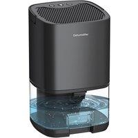 Kitchen Dehumidifier - Energy Efficient, Ultra-Quiet, 1L Compact Air Dryer with 7-Colour Night Light (White or Black)