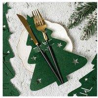 24Pcs Xmas Cutlery Bag Tableware Decor