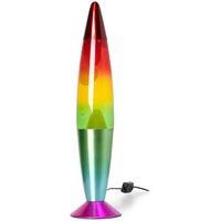 Rainbow Lava Lamp Light With Motion Wax