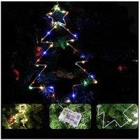 3Pcs Xmas Tree Decor Light With Timer