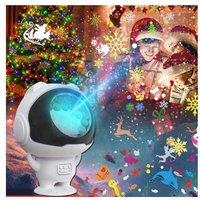 Astronaut Projector With 16 Xmas Pattern