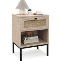 Chic 2-Tier Bedside Table