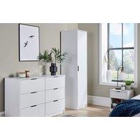 Phoenix Single Door Wardrobe - 4 Colours