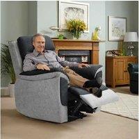 Elegant Fabric Grey Two Tone Sofa Set