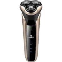 Rechargeable Men'S Triple Head Shaver - Precision Grooming Tool
