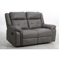 Maximo Modern Grey Fabric Recliner Sofa Collection - Reclining Armchair, 2-Seater, 3-Seater & 3+2 Set
