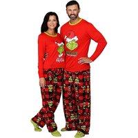 The Grinch Matching Family Christmas Pyjamas - Soft Cotton Blend, Machine Washable, Kids & Adults Sizes