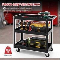 Ultimate 3-Tier Tool Trolley - Heavy Duty Storage Solution