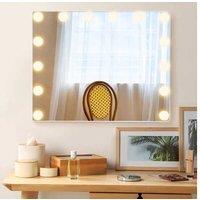 Hollywood-Style Vanity Mirror With Led Glamour