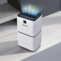 Energy Efficient 12L Whisper-Quiet Electric Dehumidifier - Sleek Kitchen Moisture Control & Air Purifier