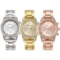 Women'S Quartz Watch & Jewellery Gift Set - 2 Styles & 3 Colours