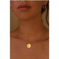 Elk & Bloom Radiant 18K Gold Empowerment Necklace - Gift Box Option!