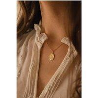 Elk & Bloom Dazzling Gold Lucky Penny Coin Necklace - Gift Box Option!