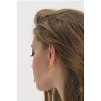 Elk & Bloom Elegant Gold Teardrop Huggie Hoop Earrings - Gift Box Option!