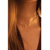 Elk & Bloom Gorgeous 14K Gold Link Chain Minimalist Choker - Gift Box Option!