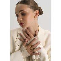 Elk & Bloom Elegant 18K Gold Knot Ring - Gift Box Option!