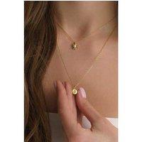 Elk & Bloom Elegant Dainty Gold Rose Flower Necklace - Gift Box Option!