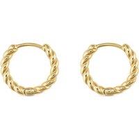 Elk & Bloom Elegant Gold-Plated Thin Hoop Earrings - Gift Box Option!