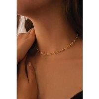 Elk & Bloom Luxurious Thick 18K Gold Chain Necklace - Gift Box Option!