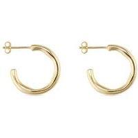 Elk & Bloom Elegant Dainty 14K Gold Hoop Earrings - Gift Box Option!